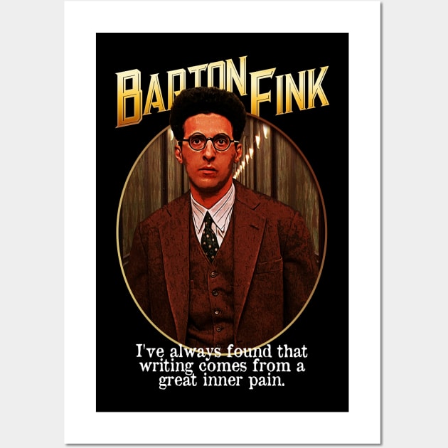 Barton Fink Character Design Wall Art by HellwoodOutfitters